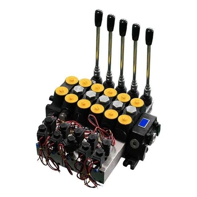 手動制御 水力方向制御バルブ DCV100/2-S 75.9 圧力 100LPM 流量