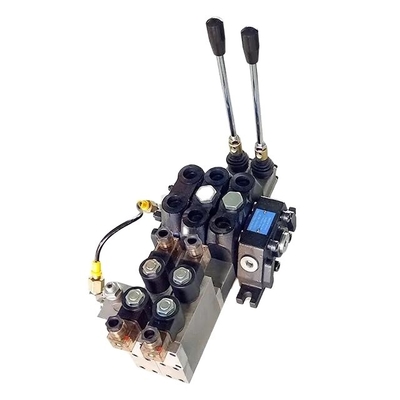 フチェン DCV100/2-S 100LPM フロー液圧方向制御バルブ